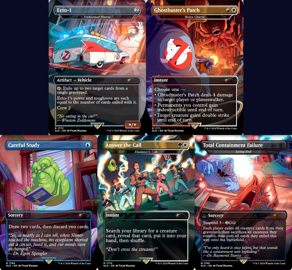Secret Lair】 『The Real Ghostbusters』が公開されました。 ・《未 