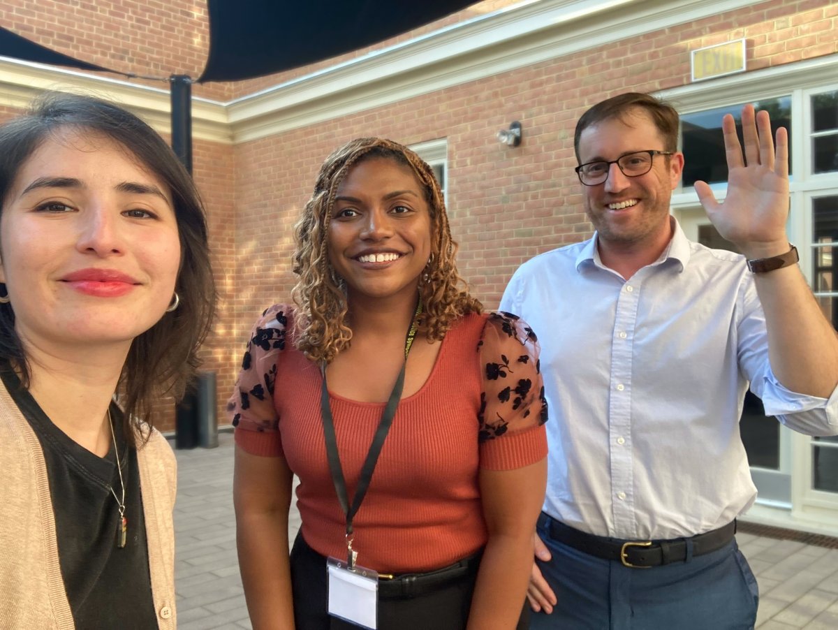 Center for Progressive Reform (@cprblog) on Twitter photo New Member Scholar @StokesApproved of <a href="/URLawSchool/">Richmond Law</a> presented last Friday at the #EJSymposium hosted by the Community Engagement, Environmental Justice & Health Center <a href="/UMDPublicHealth/">UMD Public Health</a>.
Pictured: Danielle Stokes with Center analysts Catalina Gonzales and Bryan Dunning! 🌍💡 New Member Scholar @StokesApproved of <a href="/URLawSchool/">Richmond Law</a> presented last Friday at the #EJSymposium hosted by the Community Engagement, Environmental Justice & Health Center <a href="/UMDPublicHealth/">UMD Public Health</a>.
Pictured: Danielle Stokes with Center analysts Catalina Gonzales and Bryan Dunning! 🌍💡