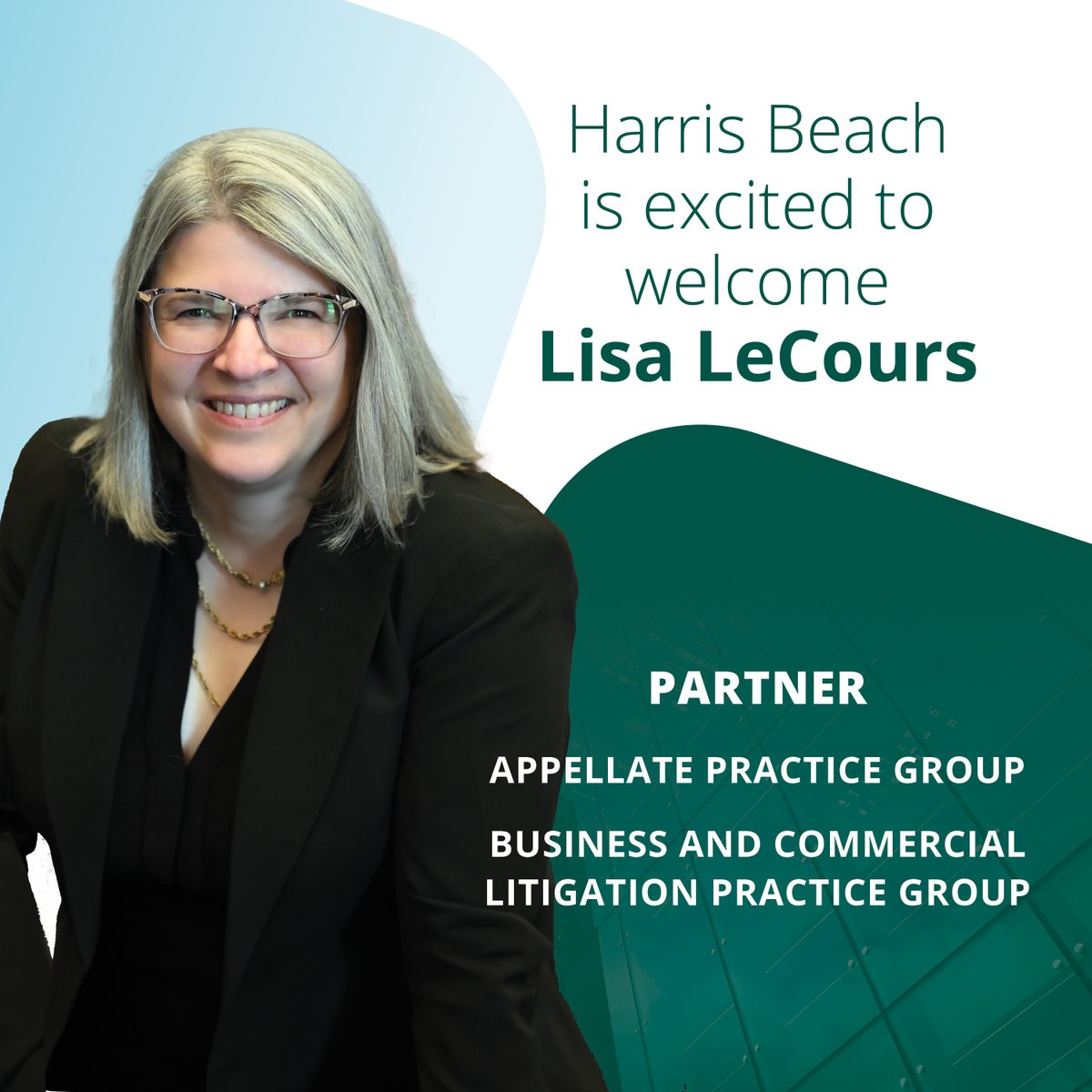 Join us in welcoming Lisa LeCours to Harris Beach! Lisa has more than 30 years of experience in appellate practice and litigation and joins us after serving as Chief Clerk and Legal Counsel to the NY State Court of Appeals. Read more about Lisa: bit.ly/3XtzFx3