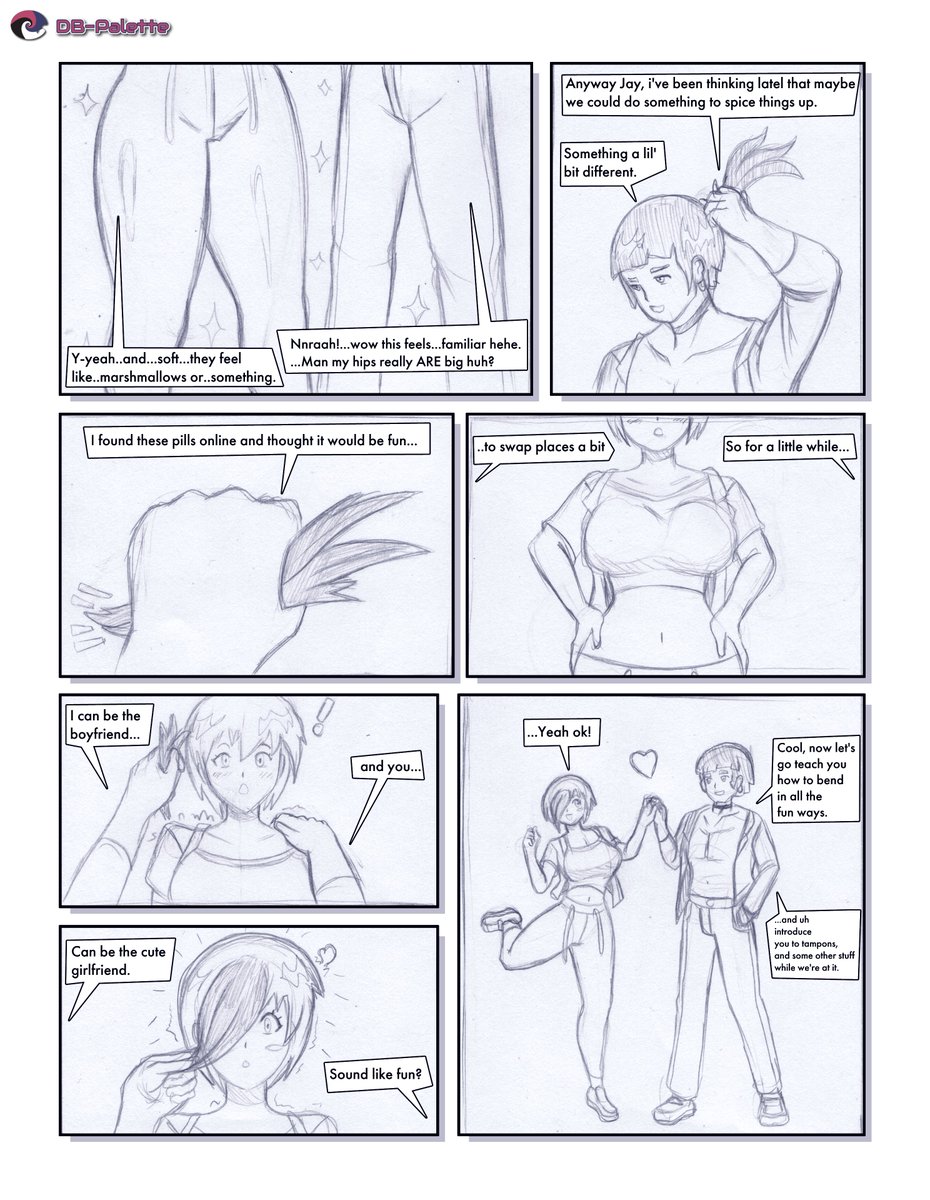 dbPalette's tweet photo. A couple decides a little change would be a good idea to have some fun in their relationship. #tgtransformation https://t.co/gLmPnPAnoH