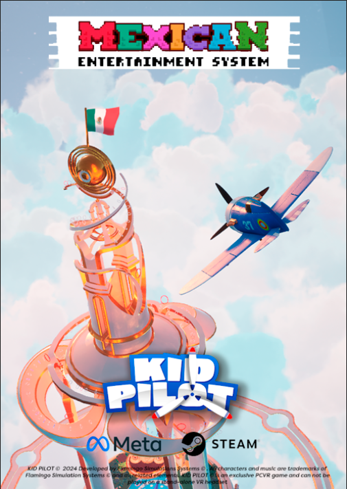 Volara_VR's tweet photo. 🎉 Proud to be part of the #MexicanEntertainmentSystem Festival! 🇲🇽 Take flight in this incredible VR adventure, crafted 100% by Mexican talent. 🎮✈️ ¡VIVA MÉXICO! 🔥🇲🇽

https://t.co/Gdfcxa5FFA https://t.co/JzpmHHy8QE