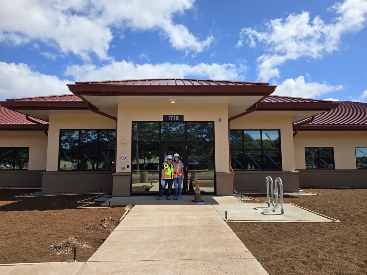 MillCreekIO's tweet photo. Mill Creek Equipment Planner and Transition Planners on-site at Joint Base Pearl Harbor Hickam! Mill Creek is providing initial outfitting and transition planning for the new Working Dog Treatment Facility. Thank you to the Mill Creek team for your hard work on this project. https://t.co/Lixm5vLhx4