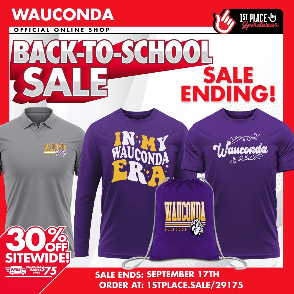 Last day for the back to school sale!
1stplace.sale/29175.