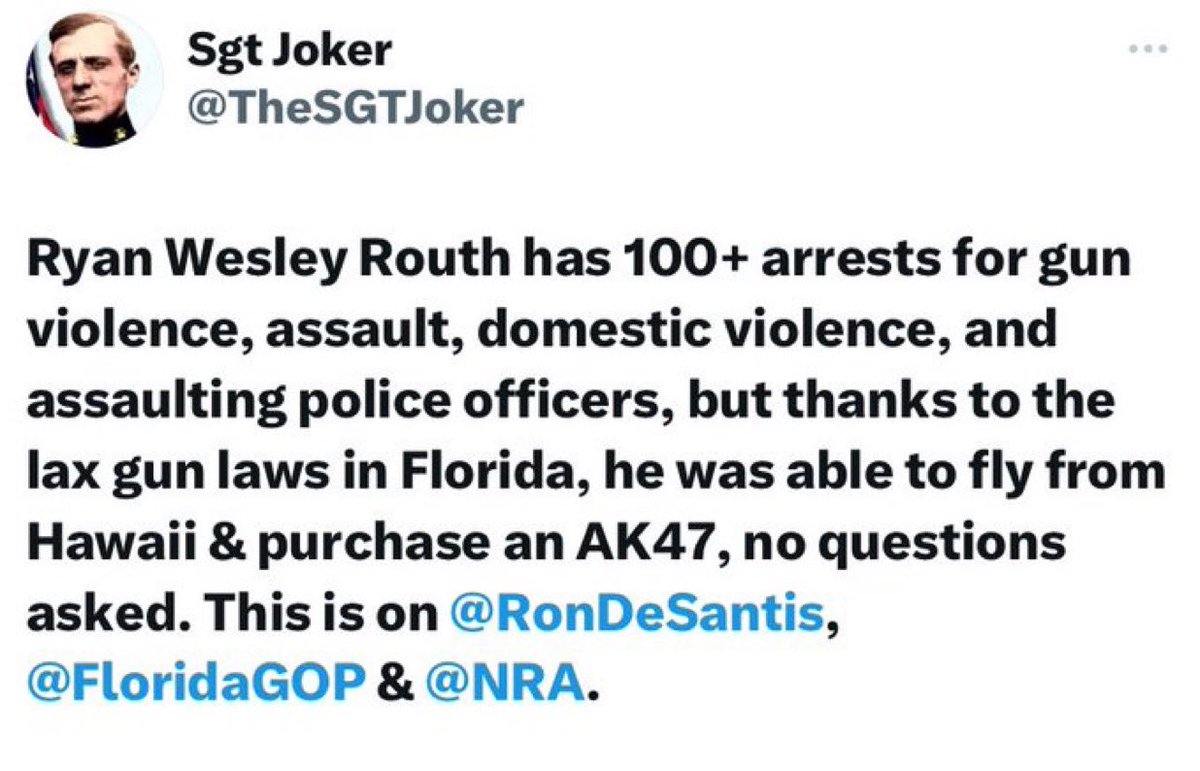 goRubenRuben's tweet image. Oralè Resisters
It’s definitely gone to pots
When we have 
Reich on Reich Violence? 
“It doesn’t have to be like this” Kamala Harris 
Demand Sensible Gun Control 
#USDemocracy #MarALago 
#SensibleGunControl #KamalaHarris