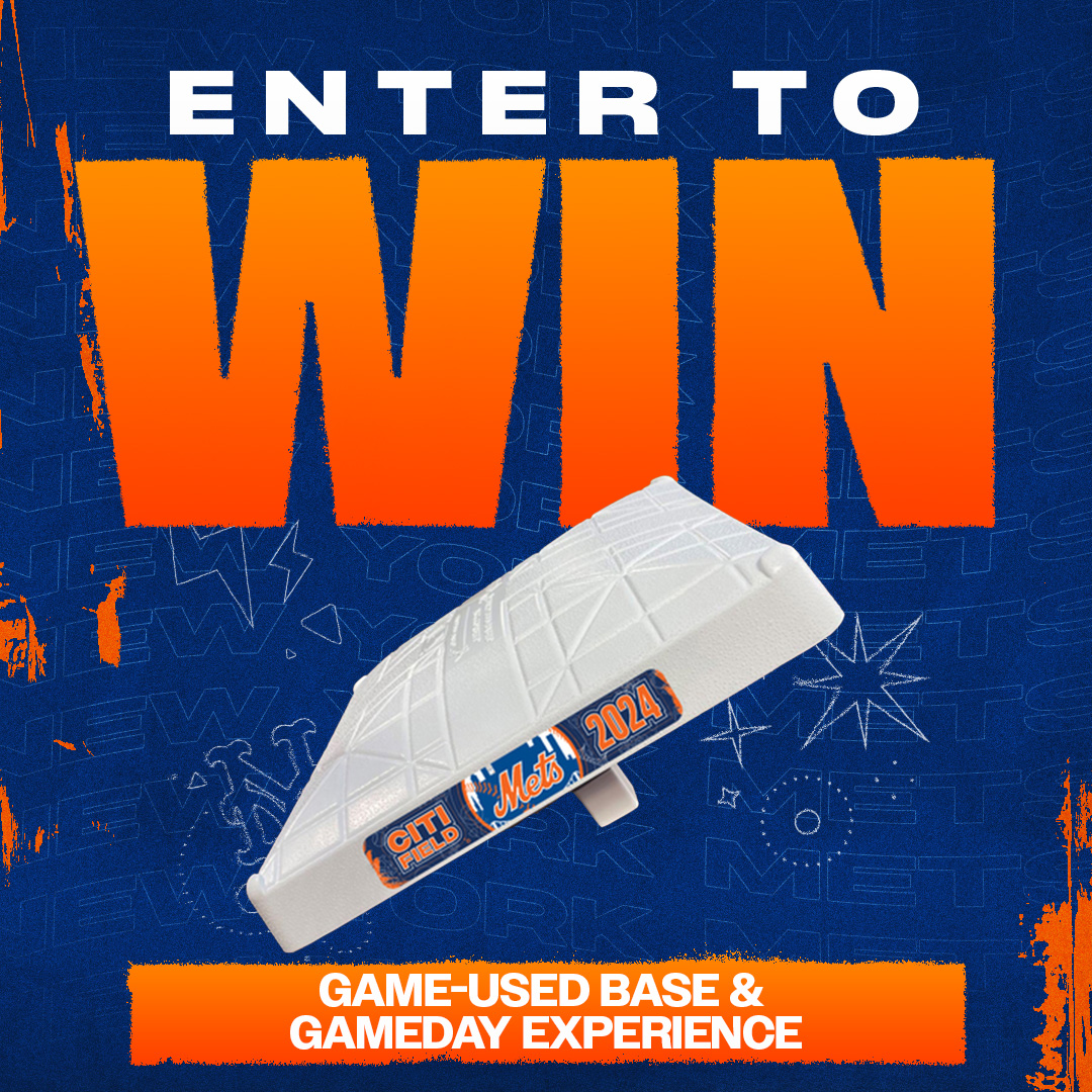 Mets's tweet image. ⚾ GIVEAWAY ⚾
 
We’re giving away a game experience that includes tickets and a game-used base from that game! To enter:
 
🔄 Repost this
🎥 Subscribe to us on YouTube 👉 bit.ly/3z4NHgF
🗣️ Reply with "Subscribed" once you've done it