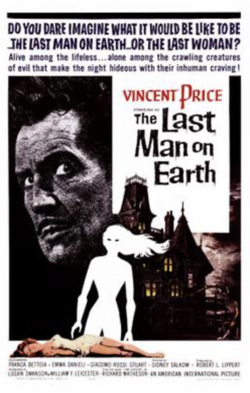 How2Horror's tweet photo. https://t.co/PB96pYN9bB

Check out episode 204 of the #HowToSurviveAHorrorMovie podcast, where @jwehseler and I talk about #TheLastManOnEarth! https://t.co/9wvrGpZivw