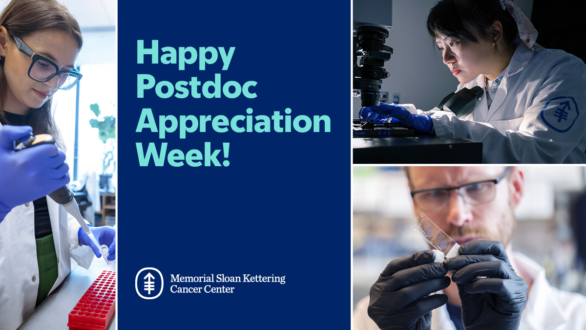 Selwyn M. Vickers (@drvickersmsk) on Twitter photo This #PostdocAppreciationWeek, I’d like to extend my gratitude to the postdoctoral researchers at <a href="/MSKCancerCenter/">Memorial Sloan Kettering Cancer Center</a> who are the backbone of scientific exploration at our institution. This #PostdocAppreciationWeek, I’d like to extend my gratitude to the postdoctoral researchers at <a href="/MSKCancerCenter/">Memorial Sloan Kettering Cancer Center</a> who are the backbone of scientific exploration at our institution.