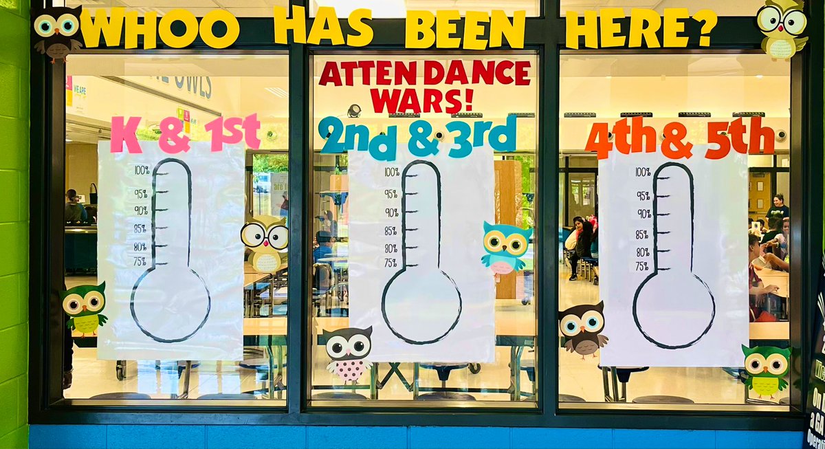 Not only is it Attendance Awareness Month, but it’s also the start of Attendance Wars at <a href="/vickerymill/">Vickery Mill ES</a>! 
Who will be our first winner?! 
<a href="/MrsAlhadeff/">Karin Alhadeff</a>