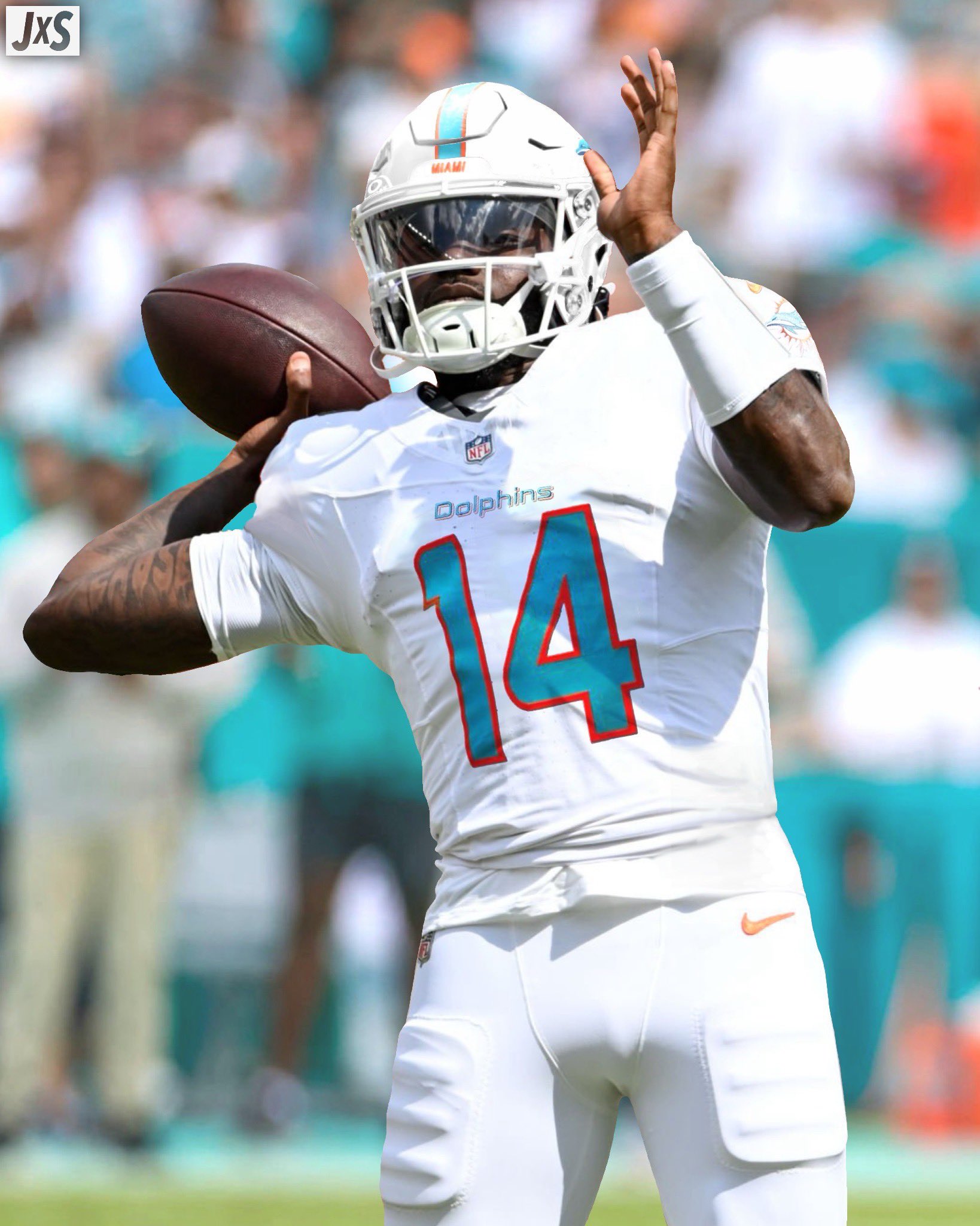 Jersey Swaps on X The Dolphins have signed QB Tyler Huntley off the Ravens practice squad https t QmZgoIE0R8 X