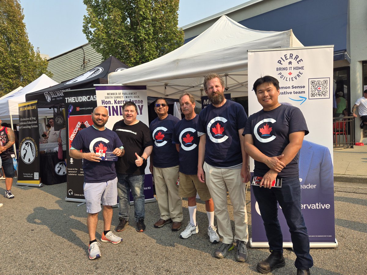 SurreyCentreCPC's tweet photo. A few days ago, we took part in Recovery Day BC in New Westminster, an event that has become one of the largest global celebrations of recovery. It underscores that overcoming addiction and mental health challenges is possible. https://t.co/0zzZqpSYmw
