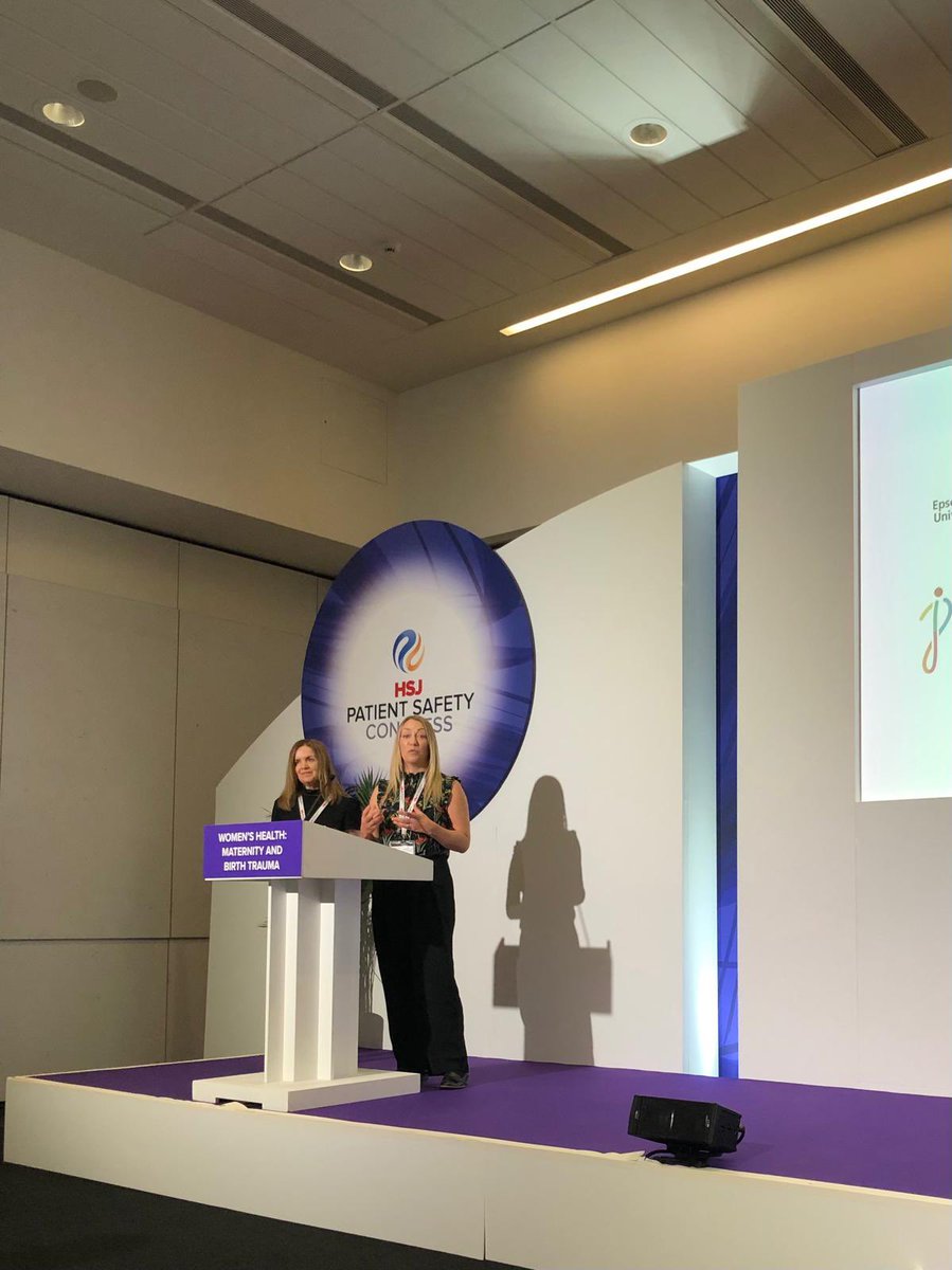 jesswadz1's tweet photo. Really proud to have presented our systems-based Human Factors TTT for maternity services work with SWLICS, alongside Donna Ockenden and Tracey MacCormack #HSJpatientsafety https://t.co/a9qHSHKCVH