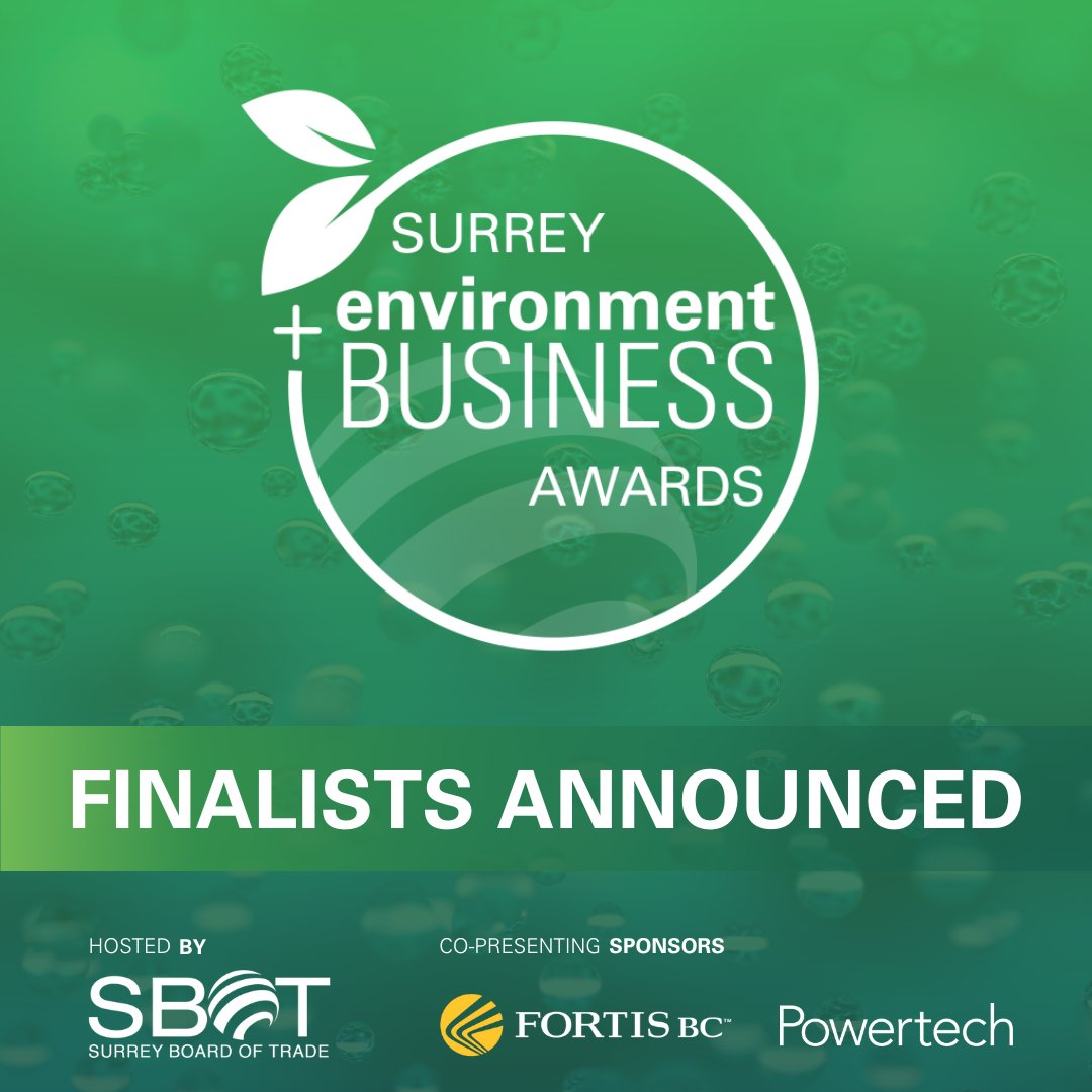 SWRBOT's tweet image. We're thrilled to announce the finalists ahead of next week's Surrey Environment and Business Awards!

Small Business Award
Bloom Will Automation Inc.
Greenwave Recycling Inc.
@LomikoMetals

Large Business Award
@DansLegacyBC
@ExecMat
Wellons Canada

Read: ow.ly/eFEv50Toqft