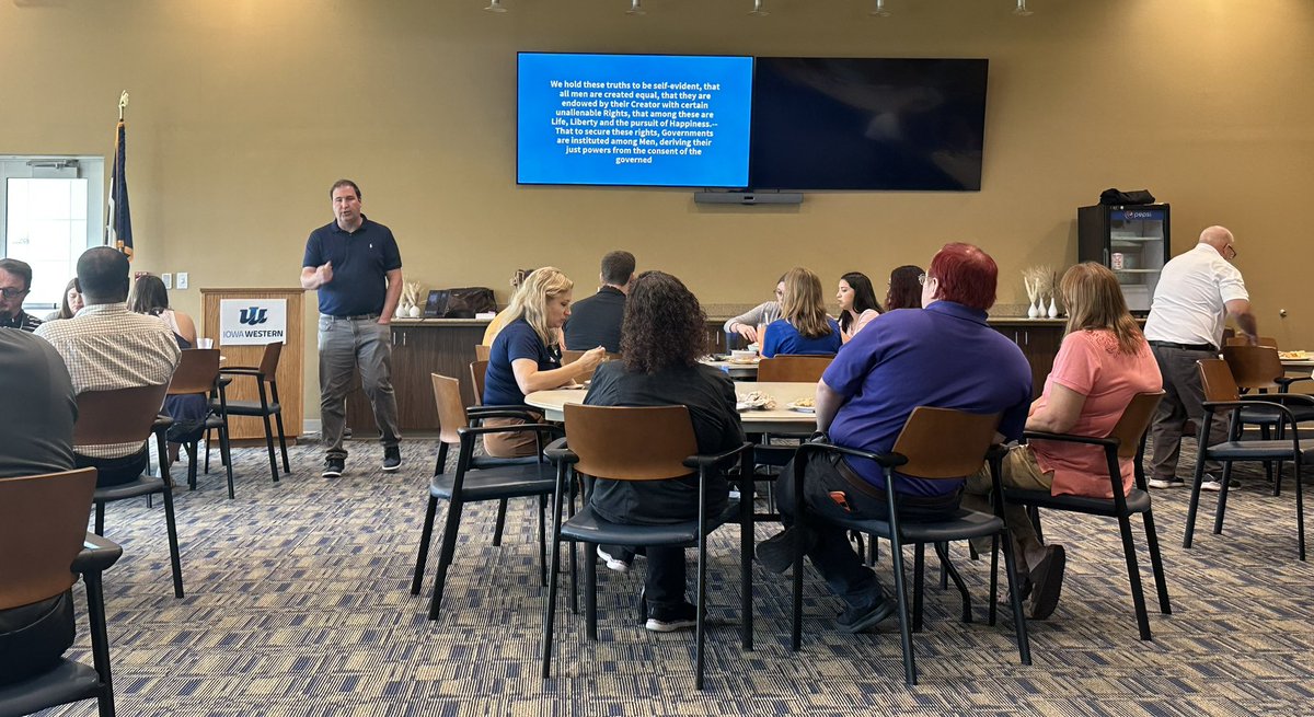 IWCC Belonging Alliance (@iwcc_belonging) on Twitter photo Celebrating Constitution Day with a presentation by Jeremiah Bauer on voting rights. Donβt forget to make a plan to vote and to check your voter registration at vote.gov.
<a href="/IowaWesternCC/">Iowa Western</a> Celebrating Constitution Day with a presentation by Jeremiah Bauer on voting rights. Donβt forget to make a plan to vote and to check your voter registration at vote.gov.
<a href="/IowaWesternCC/">Iowa Western</a>