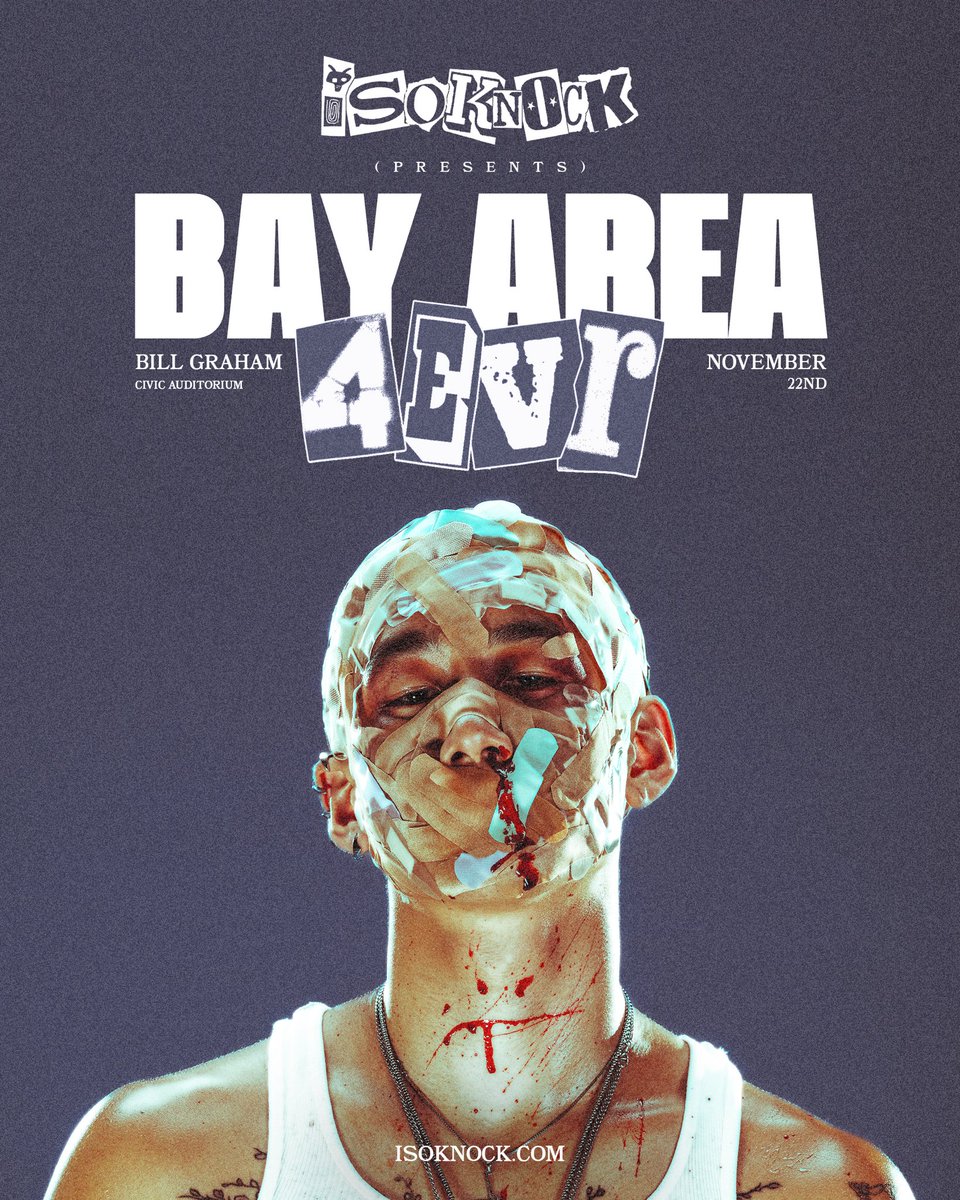 ISOxo_'s tweet photo. bay area 4evr

presale this weds 10 AM PST https://t.co/UzkSixRJHX