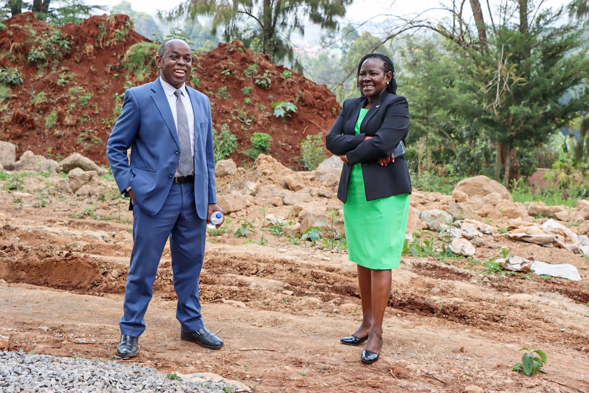This afternoon, I visited the construction site of the proposed Kiambaa TVC in Kiambu County.

The project which is part of the Government’s goal of establishing a TVET institution in every constituency, aims at the erection and completion of a two-storey building comprising twin
