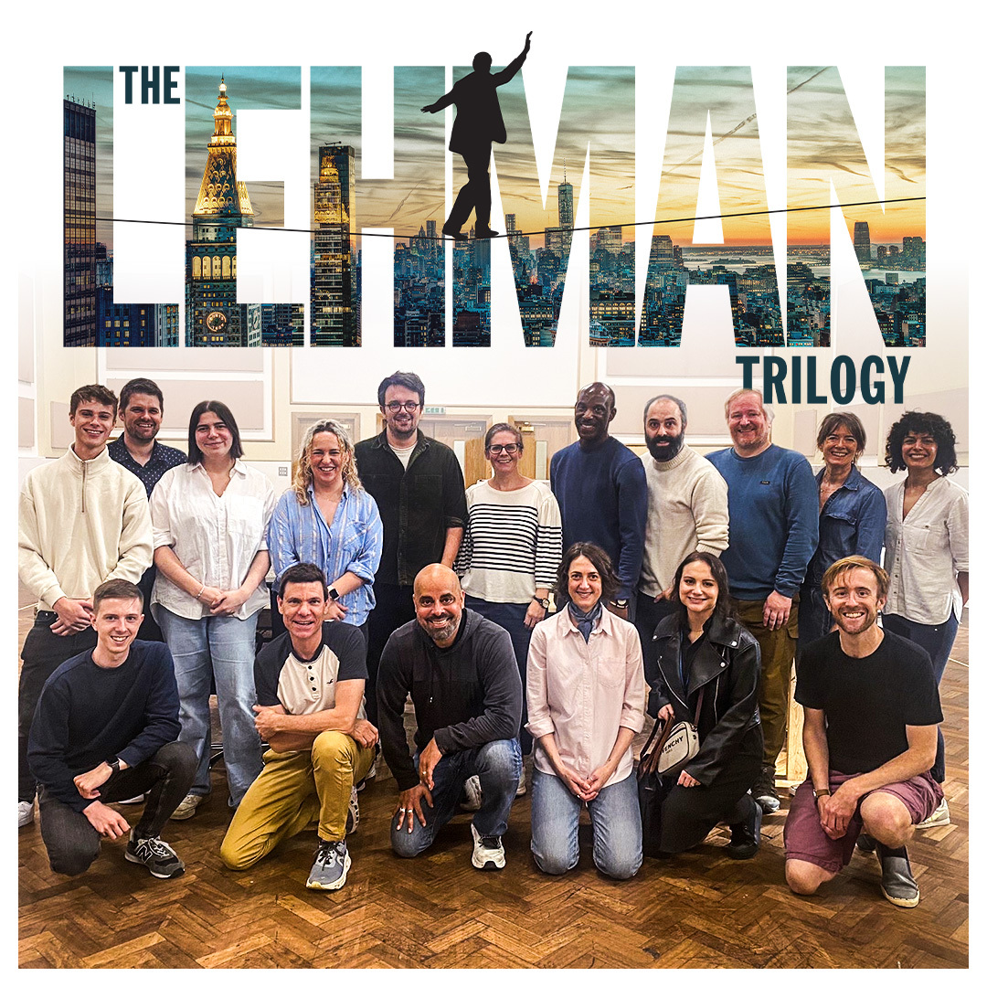 #TheLehmanTrilogy West End company in rehearsals. 

Performances begin NEXT WEEK. 
Book now 👉 thelehmantrilogy.com
