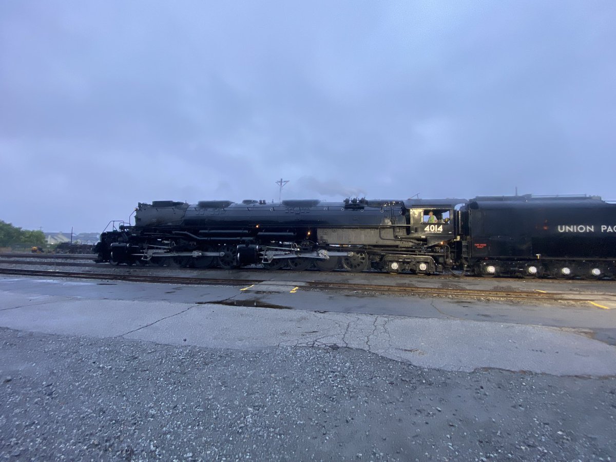 Wade_Andrews_'s tweet photo. Big thanks to Union Pacific for the awesome experience. Riding the Big Boy 4014 train. We rode from North Little Rock to Pine Bluff. https://t.co/27SDhEuol9