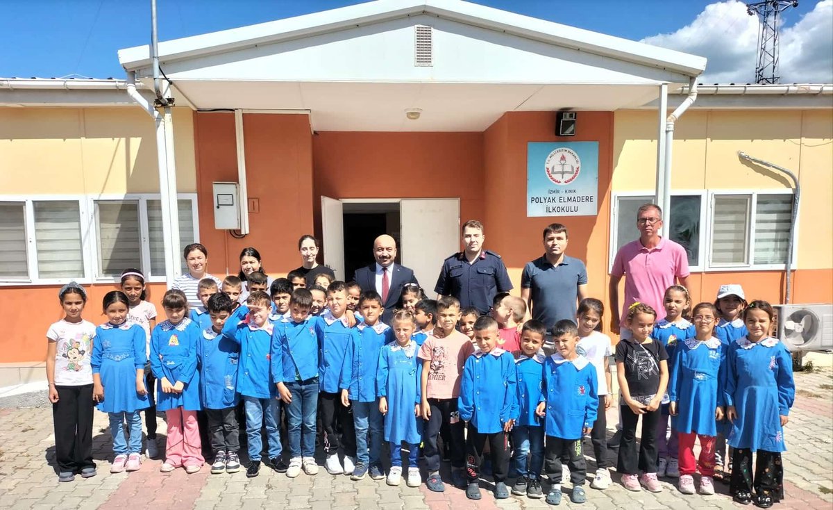 Kaymakamımız Sayın Onur ALİMOĞLU Polyak Elmadere İlkokulunu ziyarette bulundu.