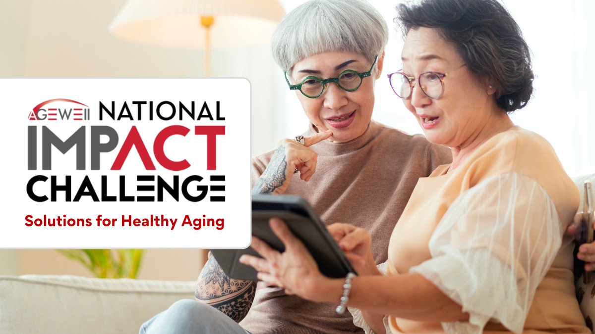 🚀 The National Impact Challenge is one of Canada's most dynamic &amp; inspiring pitch competitions, recognizing top #AgeTech startups! Finalists will pitch their solutions in Edmonton on Oct 24. Register to attend the pitch competition as an audience member by adding an #AWImpact