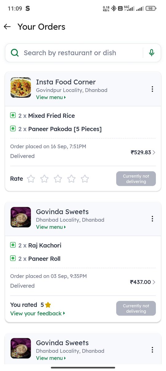 ShivamJAANI's tweet photo. Dear @zomato @zomatocare am a pure vegetarian so I ordered veg mixed fried rice and the restaurant gave me Chicken fried rice ? So what I'm supposed to do am hungry right now and it's 11:00 PM please tell me... https://t.co/JGZGkEX2gV