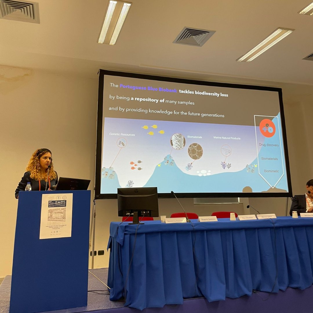 The Portuguese Blue Biobank was represented at the European Marine Biology Symposium (EMBS), in Naples, Italy.