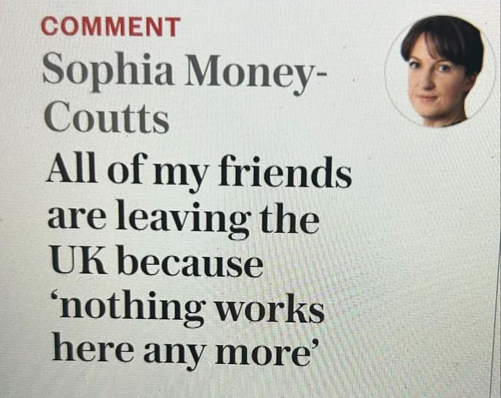 MrMarkEThomas's tweet photo. What can have happened over the last 14 years to mean that nothing works here any more?

Or was it all working perfectly for her and her friends until July?

I would love to know. https://t.co/kdjSb9V85P