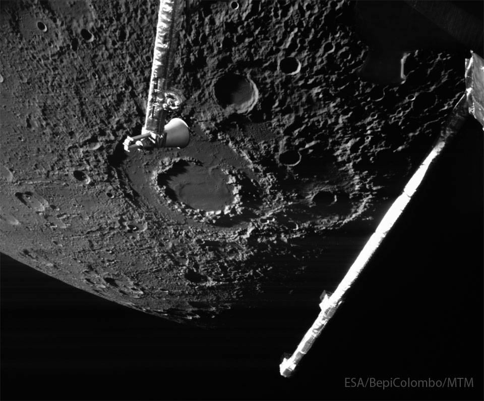 APOD: 2024 September 16 – Mercurys Vivaldi Crater from BepiColombo dlvr.it/TDJZsq