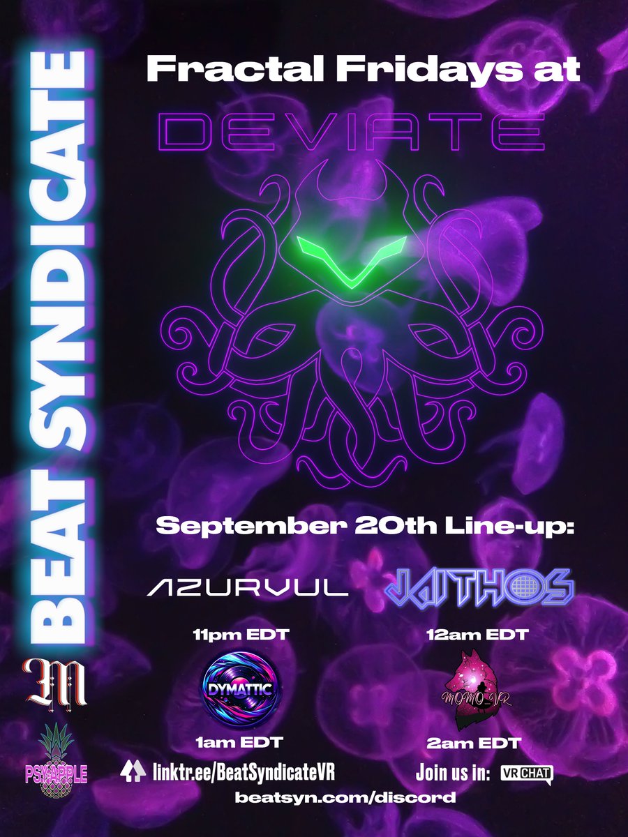 This Friday at #DeviateVRC: