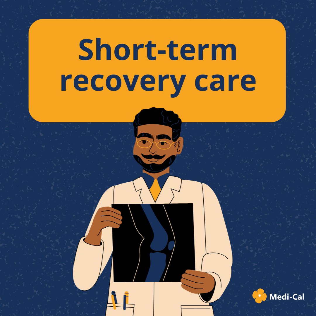 MediCal_DHCS's tweet image. At some point we will all need assistance returning home from a hospital stay. 🏥

Medi-Cal offers short-term recovery care, meals, and transportation to doctor appointments. 

Apply today: ow.ly/ma8z50SPAPN 

#Aging #Recovery #TransitionAssistance #CA #California