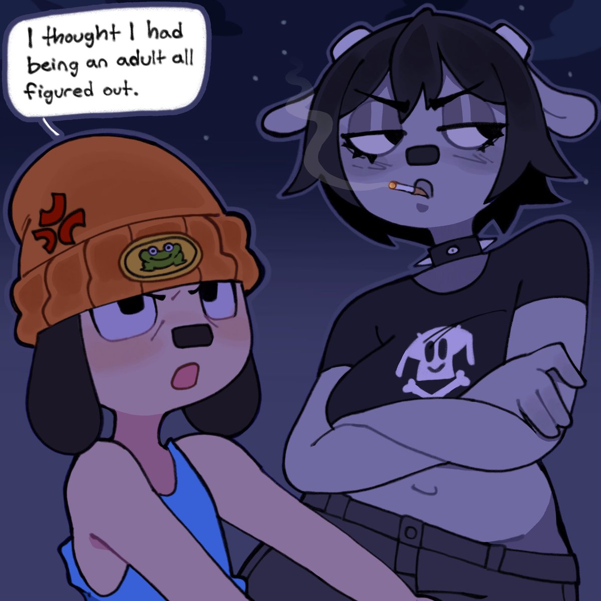 zazipou_z's tweet photo. Parappa and Rammy https://t.co/QqlkvNoxMC