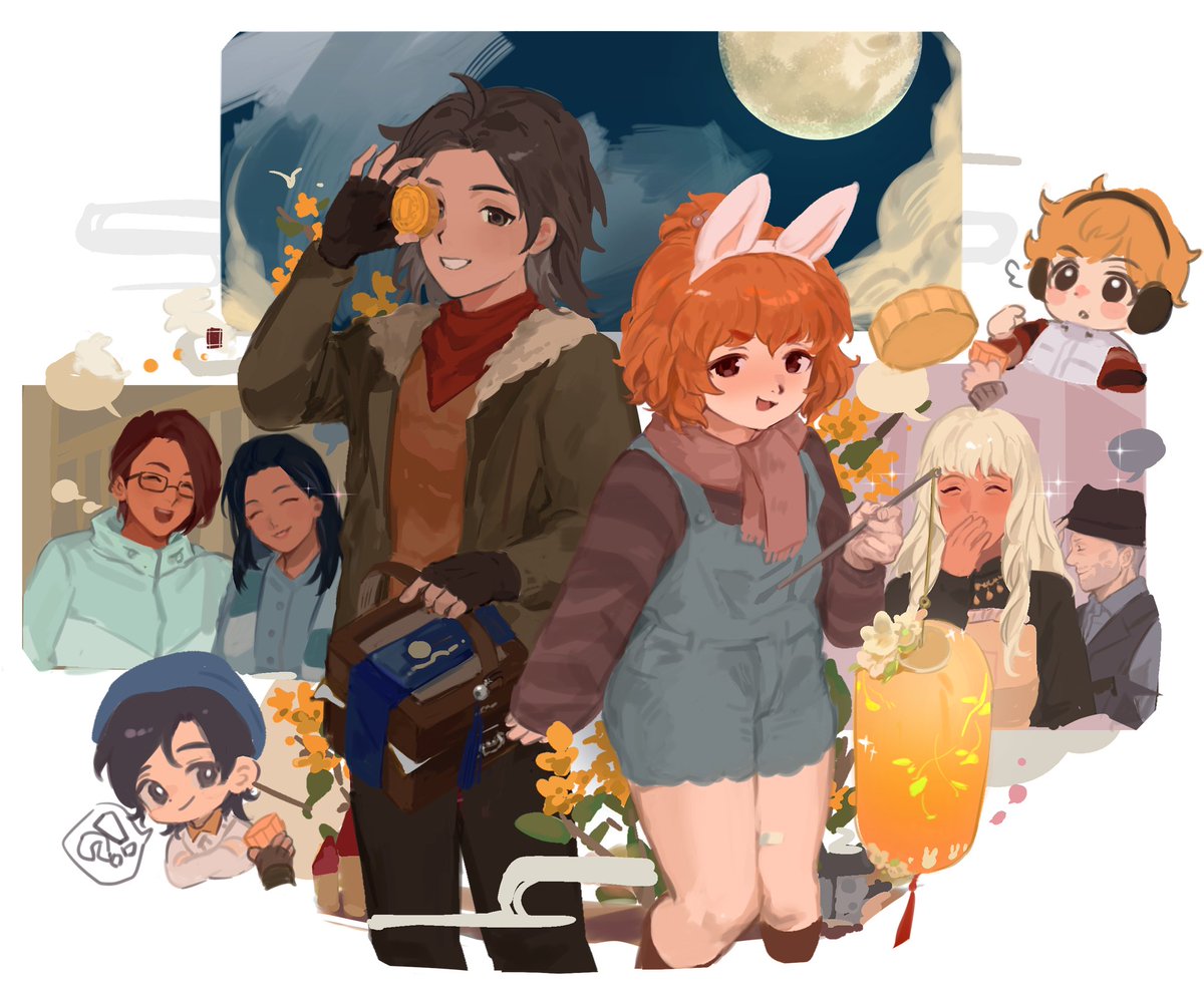 xrsjbz's tweet photo. #tamarackbaumann
#qiulin
#Ourlifenowandforever 
#ourlife
中秋节快乐~🥮🌕🐰团团圆圆~❤️
Happy Mid-Autumn Festival ！ https://t.co/YktjKvzrWR