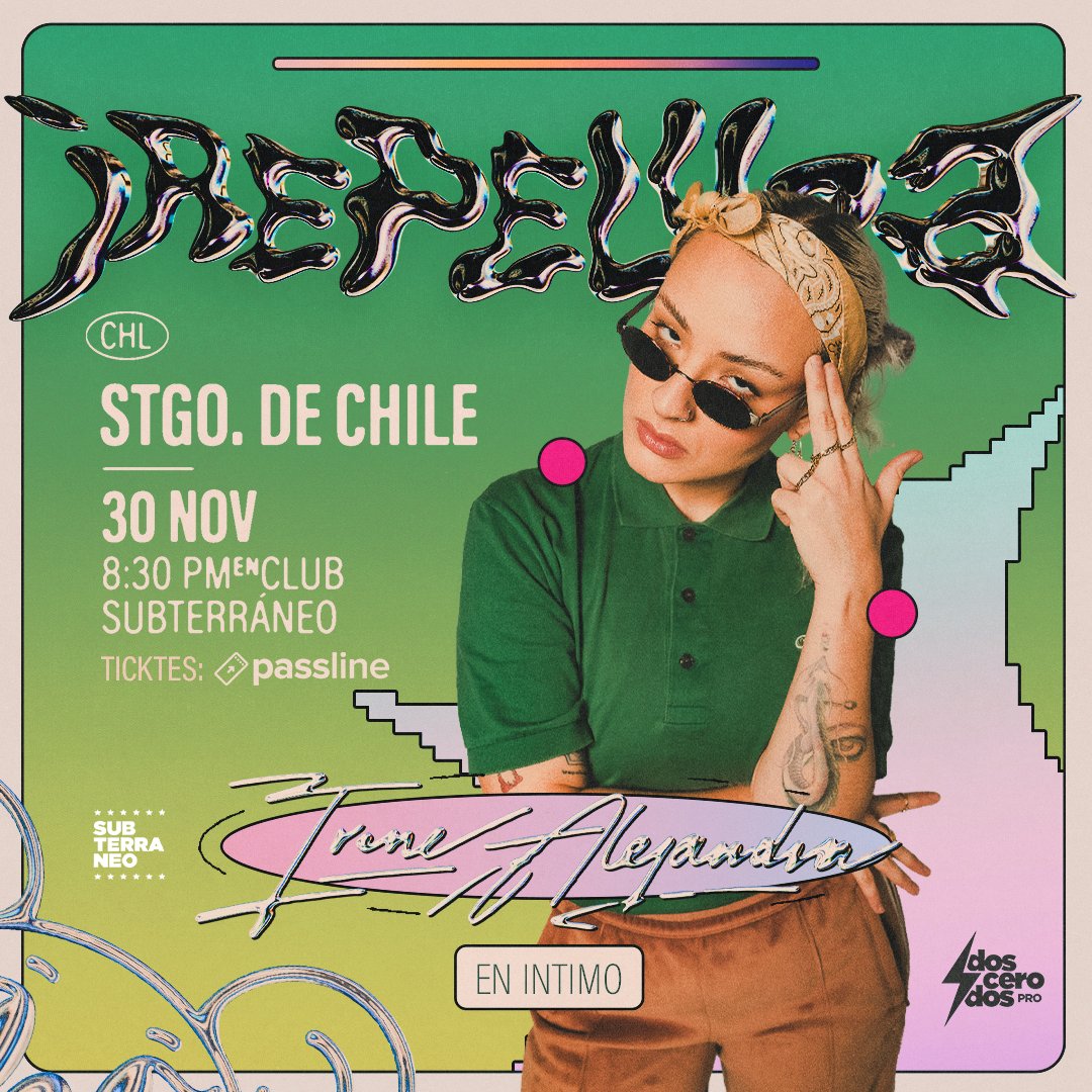 Santiago de Chile 🇨🇱 passline.com/eventos/irepel…