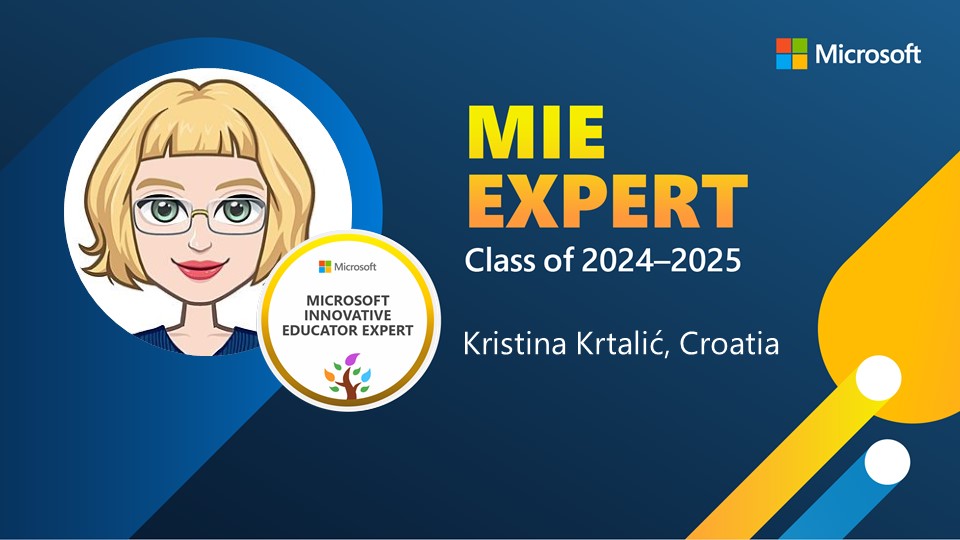 🥳So excited to be selected as an MIE Expert for 2024-2025 (for the eighth time) #MicrosoftEdu #MIEExpert