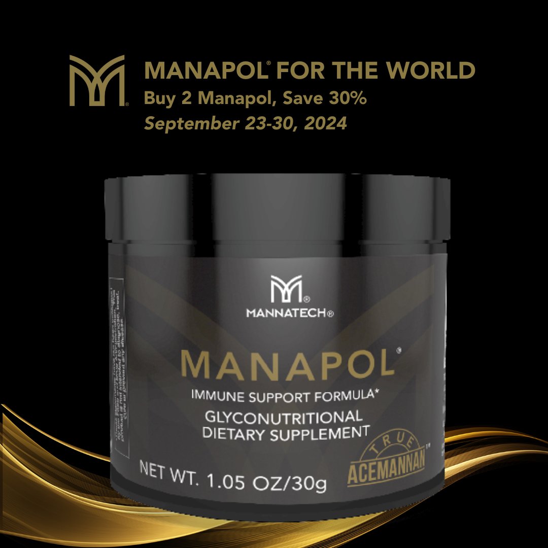 Manapol® for the World Promotion is Here!

🎉 Our Manapol for the World promotion is here! Save big on Manapol and support your wellness with 30% off when you buy 2!

🛒 Shop US Manapol Now: mtex.store/USMPW
🛒 Shop CA Manapol Now: mtex.store/CAMPW