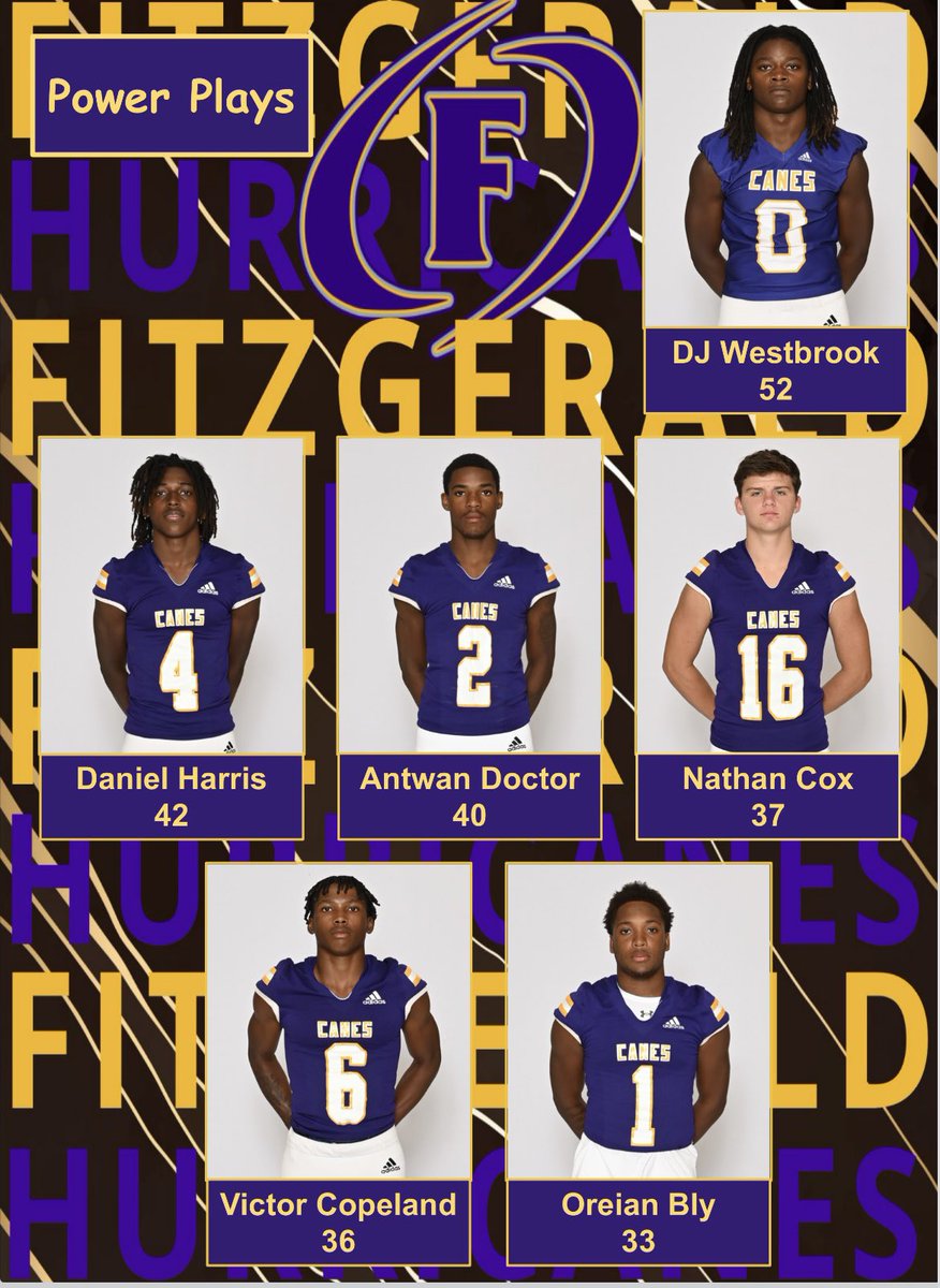 FitzgeraldCanes's tweet photo. Purple Hurricane Tracker VS Brooks Co. https://t.co/0fu9yYHpCE