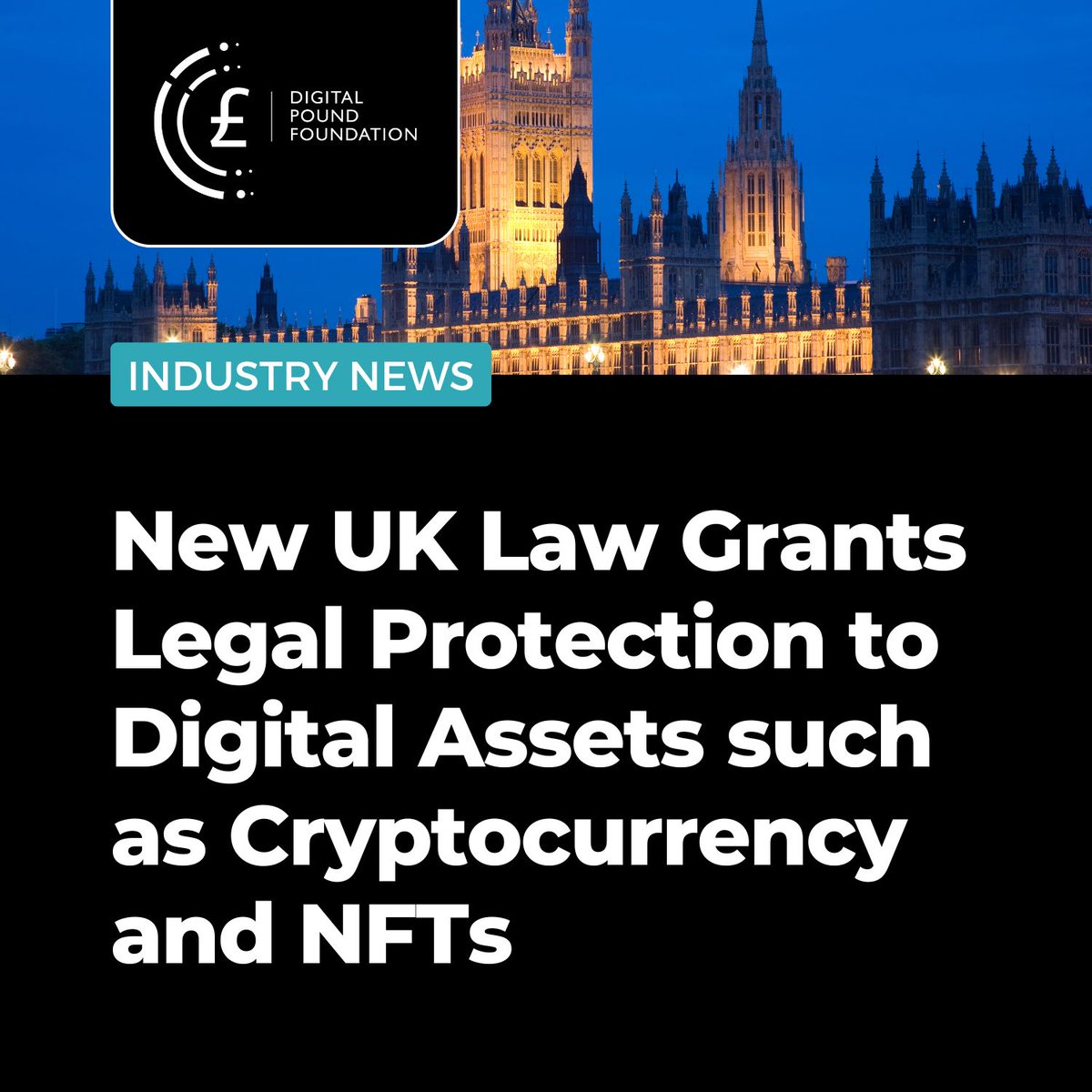 The #UK government last week introduced a new bill to Parliament, which for  the first time, recognises #digitalassets as personal property under # British #law, which includes #cryptocurrency, #NFTs, and carbon credits.  Find