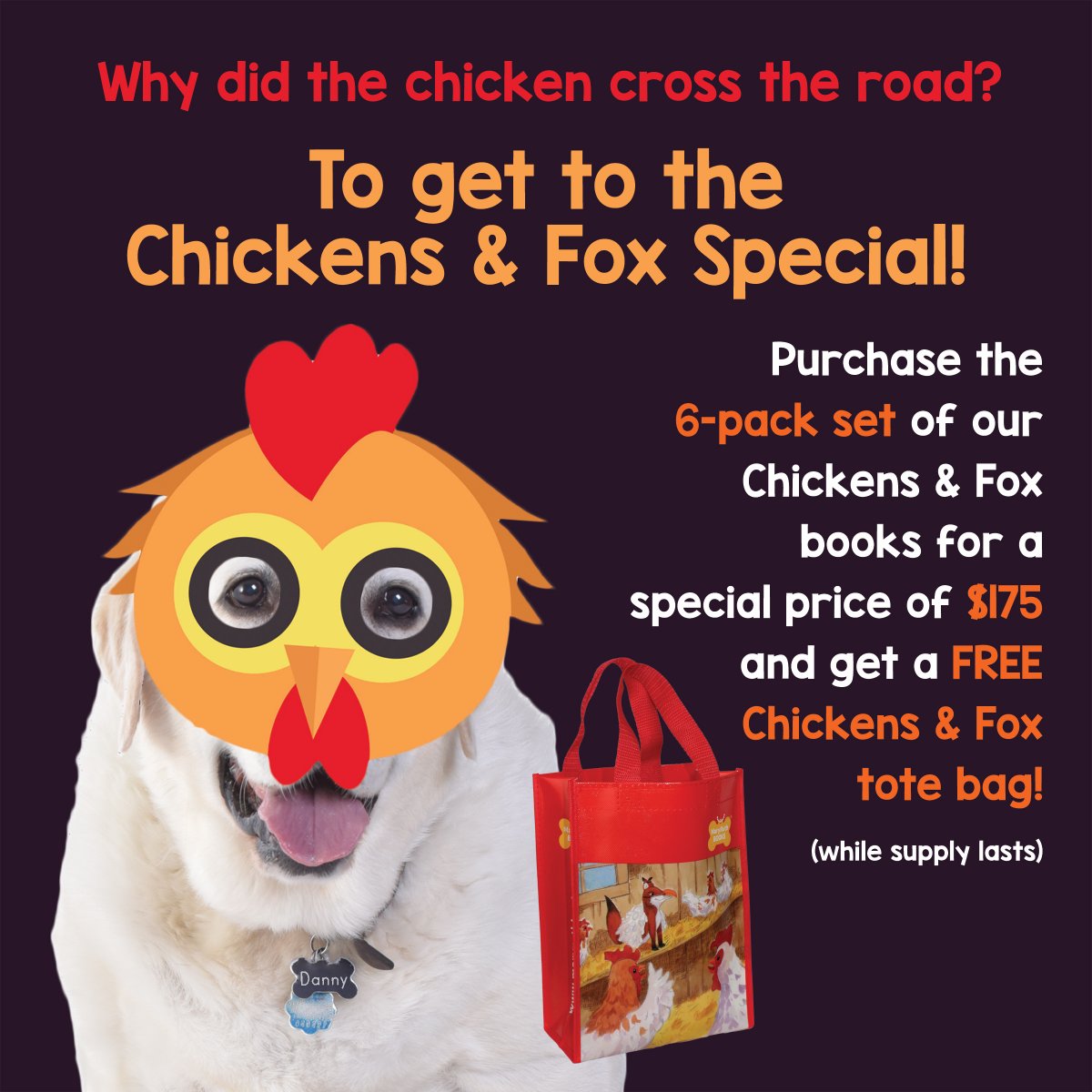 Why did the chicken cross the road? 🐔 - mailchi.mp/maryruthbooks/…
