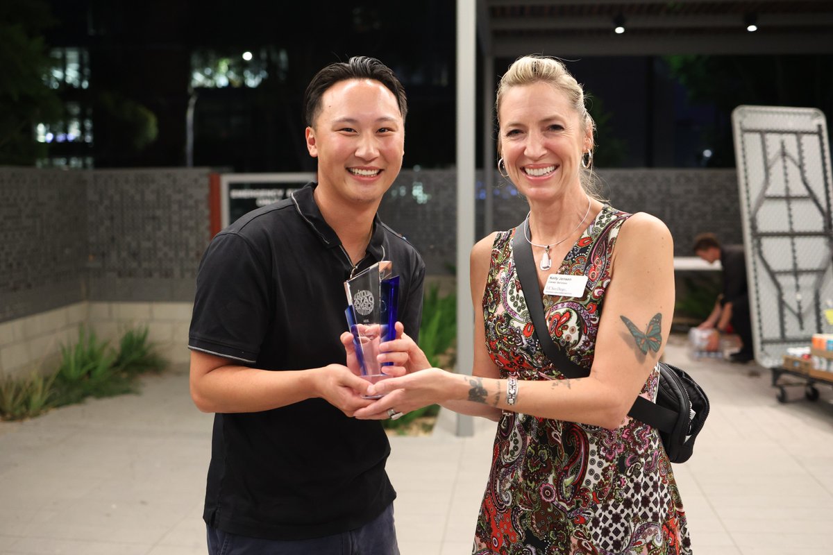 HDSIUCSD's tweet photo. 🎉 Congrats to our 2024 Alumni of the Year, Nathan A. '20, and all nominees! Your mentorship, community-building, and dedication have inspired the HDSI family. Thank you for making a lasting impact! 🙌
#HDSI #UCSD #Alumni https://t.co/3Xgy9ynhW8