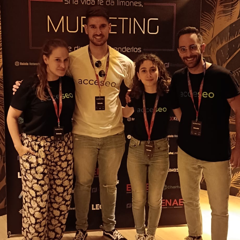 Este viernes pasado el #acceteam estuvo presente en <a href="/Murketingevento/">Murketing 🍋 Evento TOP de marketing en Murcia 🔥</a>.