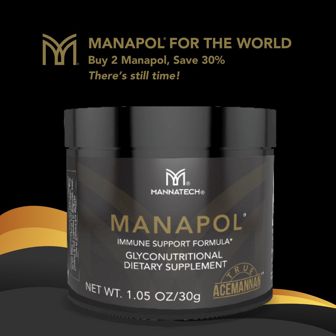 ⌛Last chance! Our Manapol for the World promotion ends TODAY, September 30, 2024 at 11:59 p.m. CT. Don’t miss these incredible savings. Secure your health support now.

🛒 Shop US Manapol Now: mtex.store/USMPW
🛒 Shop CA Manapol Now: mtex.store/CAMPW