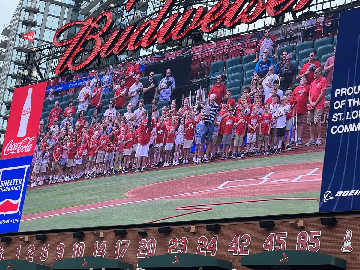 Apostles of the Sacred Heart of Jesus (@ascjus) on Twitter photo Memorable day at Busch Stadium last week cheering on the <a href="/Cardinals/">St. Louis Cardinals</a>! Sr. Susan Marie Krupp, president of <a href="/CorJesuAcademy/">Cor Jesu Academy</a>, threw out the first pitch, and Sr. Bridget Smith from St. Joseph School in Imperial, MO, led 100 students in singing the National Anthem #STL Memorable day at Busch Stadium last week cheering on the <a href="/Cardinals/">St. Louis Cardinals</a>! Sr. Susan Marie Krupp, president of <a href="/CorJesuAcademy/">Cor Jesu Academy</a>, threw out the first pitch, and Sr. Bridget Smith from St. Joseph School in Imperial, MO, led 100 students in singing the National Anthem #STL