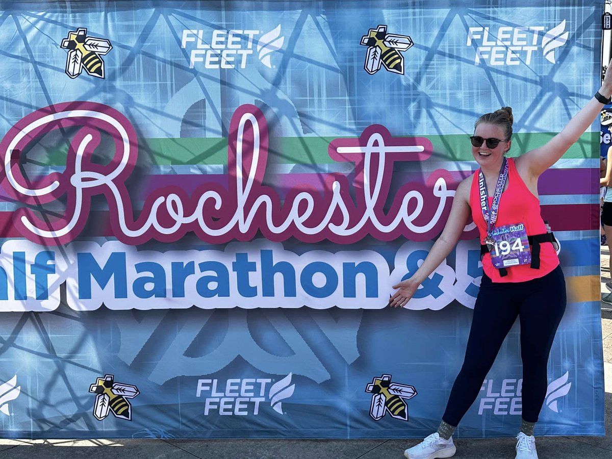 Ran my first half-marathon this weekend!