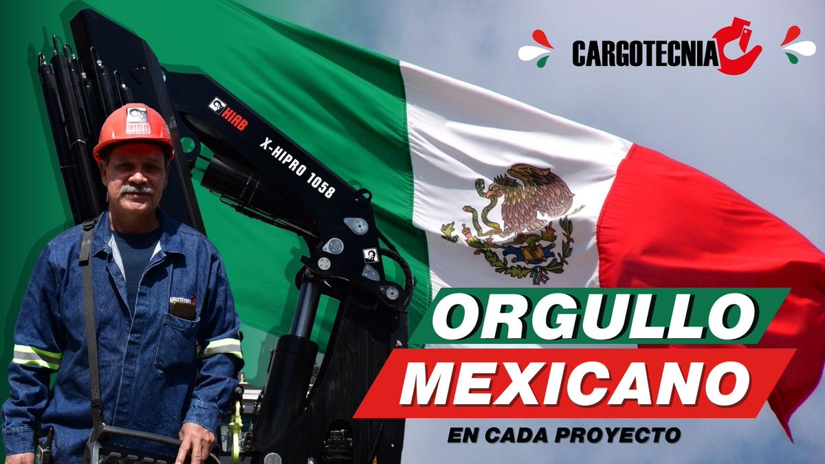 cargotecnia's tweet photo. Celebramos nuestra independencia y el orgullo de ser una empresa 100% mexicana desde 1976. Cargotecnia, impulsando a México con soluciones innovadoras en equipos de carga.
¡Viva México! 💚🤍❤️
#Cargotecnia #HIAB #Moffett #Multilift #Combilift #AisleMaster #VivaMexico https://t.co/PMUAjc3m0S