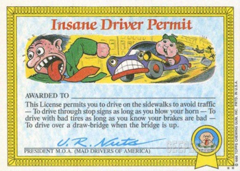 GPK_Token's tweet photo. Card #18 in the Original Series.  Cranky Frankie shreddin up his school books like we want to grind up our work laptops. How little did we know that it only got worse from there, lol! $GPK https://t.co/PdojymNzSI