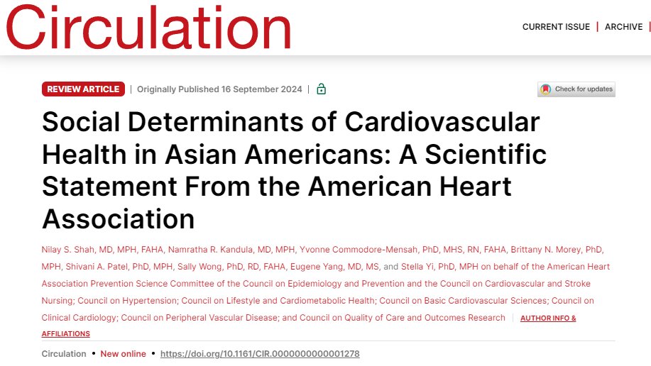 UW Medicine Newsroom (@uwmnewsroom) on Twitter photo SDOH burdens on cardiovascular health in individual U.S. #Asian ethnic groups. <a href="/DrEugeneYang/">Eugene Yang</a> <a href="/UWMedHeart/">UWashington Heart Institute</a> was a coauthor of the statement, posted here: tinyurl.com/555e3xfb <a href="/UWCardiology/">UW Cardiology</a> SDOH burdens on cardiovascular health in individual U.S. #Asian ethnic groups. <a href="/DrEugeneYang/">Eugene Yang</a> <a href="/UWMedHeart/">UWashington Heart Institute</a> was a coauthor of the statement, posted here: tinyurl.com/555e3xfb <a href="/UWCardiology/">UW Cardiology</a>