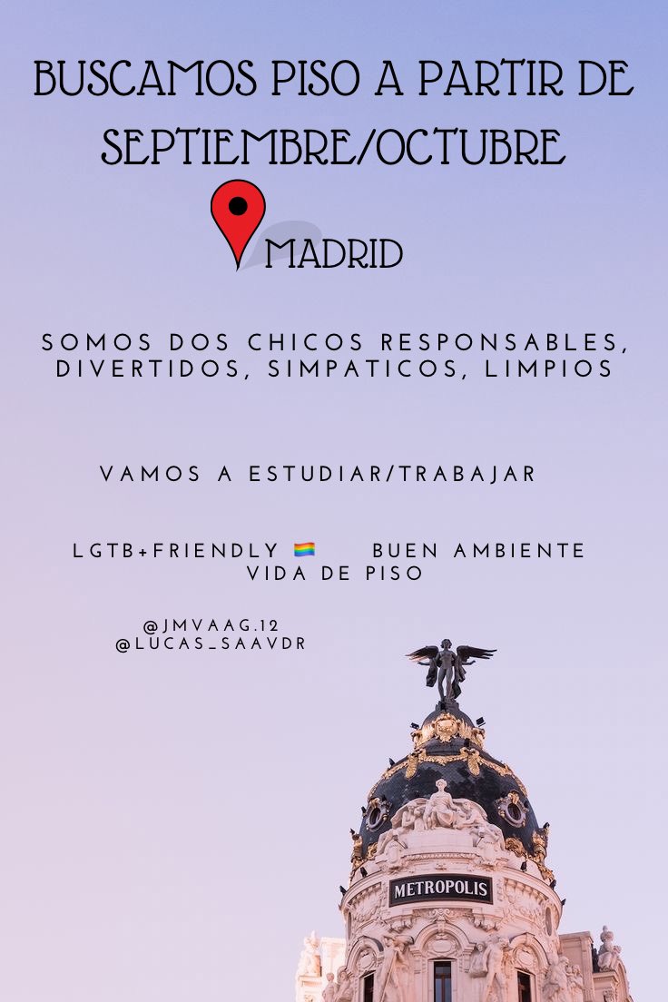 Necesitamos un poquito d ayuda🤞🏽🙏🏼🙏🏼🥹 #pisomadrid #alquilermadrid #compañerosmadrid