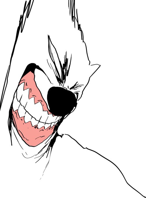 これ今日の落書きで特に気に入ってる 