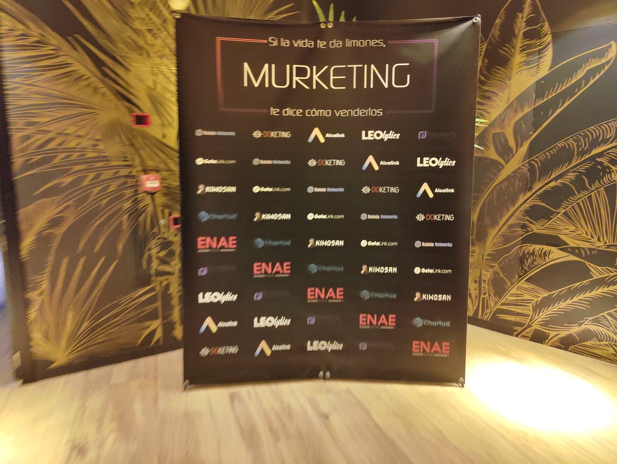 ¡Meses de trabajo dieron sus frutos! 🚀 Con <a href="/DavidGarciaSEO/">David García</a> nos lanzamos a la aventura y conseguimos crear un evento de #MarketingDigital en #Murcia nunca visto.

Asistentes de toda España, charlas de primer nivel y un feedback increíble.

¿Vamos pensando en #Murketing2025? 👀
