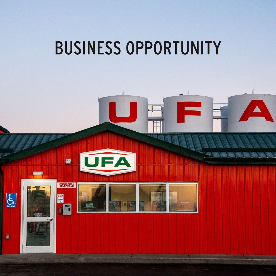📣𝗕𝗨𝗦𝗜𝗡𝗘𝗦𝗦 𝗢𝗣𝗣𝗢𝗥𝗧𝗨𝗡𝗜𝗧𝗬-𝗦𝗞 
Manage and operate your own business as a UFA Petroleum Agent in Melfort, Sask. With an entrepreneurial spirit and the drive to listen, relate and seek solutions, this business opportunity is much more than delivering fuel.

📖Learn