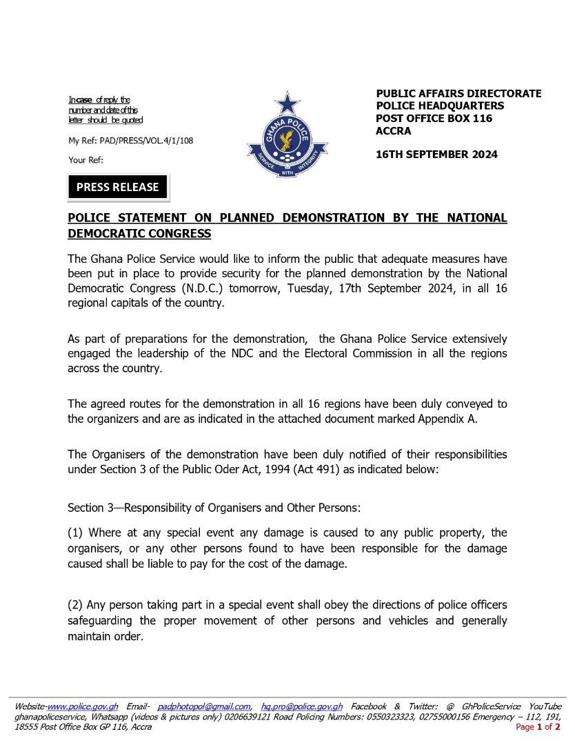 Ghana Police Service tweet media